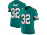 Miami Dolphins #32 Kenyan Drake Vapor Untouchable Limited Aqua Green Alternate NFL Jersey