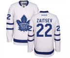 Toronto Maple Leafs #22 Nikita Zaitsev Authentic White Away NHL Jersey