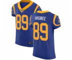 Los Angeles Rams #89 Tyler Higbee Royal Blue Alternate Vapor Untouchable Elite Player Football Jersey