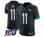 Jacksonville Jaguars #11 Marqise Lee Black Team Color Vapor Untouchable Limited Player 100th Season Football Jersey