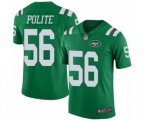 New York Jets #56 Jachai Polite Limited Green Rush Vapor Untouchable Football Jersey