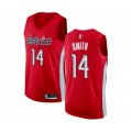 Washington Wizards #14 Ish Smith Red Swingman Jersey - Earned Edition