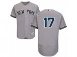 New York Yankees #17 Matt Holliday Grey Flexbase Authentic Collection MLB Jersey