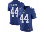 New York Giants #44 Doug Kotar Royal Blue Team Color Vapor Untouchable Limited Player NFL Jersey