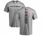 Houston Texans #98 D.J. Reader Ash Backer T-Shirt