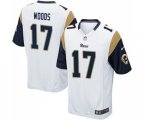 Los Angeles Rams #17 Robert Woods Game White Football Jersey