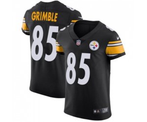Pittsburgh Steelers #85 Xavier Grimble Black Team Color Vapor Untouchable Elite Player Football Jersey
