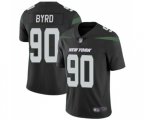 New York Jets #90 Dennis Byrd Black Alternate Vapor Untouchable Limited Player Football Jersey
