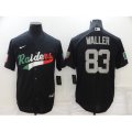 Oakland Raiders #83 Darren Waller Black Mexico Nike Limited Jersey