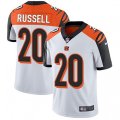 Cincinnati Bengals #20 KeiVarae Russell Vapor Untouchable Limited White NFL Jersey