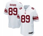 New York Giants #89 Mark Bavaro Game White Football Jersey
