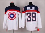 NHL Olympic Team USA #39 Ryan Miller white Captain America Fashion Stitched Jerseys