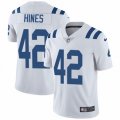 Indianapolis Colts #42 Nyheim Hines White Vapor Untouchable Limited Player NFL Jersey