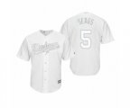 Los Angeles Dodgers Corey Seager Seags White 2019 Players' Weekend Replica Jersey
