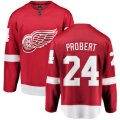 Detroit Red Wings #24 Bob Probert Fanatics Branded Red Home Breakaway NHL Jersey