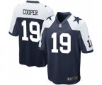 Dallas Cowboys #19 Amari Cooper Game Navy Blue Throwback Alternate Football Jersey