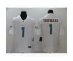 Miami Dolphins #1 Tua Tagovailoa White Vapor Untouchable Limited Player Football Jersey