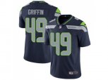 Seattle Seahawks #49 Shaquem Griffin Steel Blue Team Color Men Stitched NFL Vapor Untouchable Limited Jersey