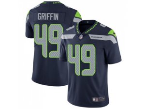 Seattle Seahawks #49 Shaquem Griffin Steel Blue Team Color Men Stitched NFL Vapor Untouchable Limited Jersey