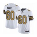 New Orleans Saints #60 Erik McCoy Limited White Rush Vapor Untouchable Football Jersey