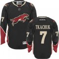 Arizona Coyotes #7 Keith Tkachuk Authentic Black Third NHL Jersey