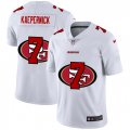 San Francisco 49ers #7 Colin Kaepernick White Nike White Shadow Edition Limited Jersey