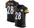 Pittsburgh Steelers #28 Mike Hilton Black Team Color Vapor Untouchable Elite Player Football Jersey