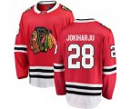 Chicago Blackhawks #28 Henri Jokiharju Fanatics Branded Red Home Breakaway NHL Jersey