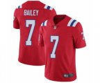 New England Patriots #7 Jake Bailey Red Alternate Vapor Untouchable Limited Player Football Jersey