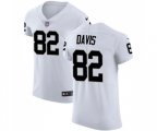 Oakland Raiders #82 Al Davis White Vapor Untouchable Elite Player Football Jersey