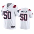 New England Patriots #50 Chase Winovich Men's White 2020 Vapor Limited Jersey