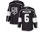 Los Angeles Kings #6 Jake Muzzin Black Home Authentic Stitched NHL Jersey