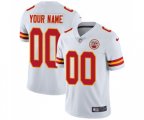 Kansas City Chiefs Customized White Vapor Untouchable Limited Player Football Jersey