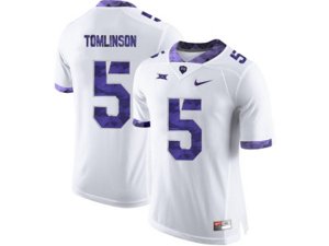 Men\'s TCU Horned Frogs LaDainian Tomlinson #5 College Limited Football Jersey - White