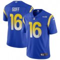 Los Angeles Rams #16 Jared Goff Blue Nike Royal Vapor Limited Jersey