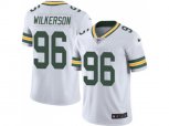Green Bay Packers #96 Muhammad Wilkerson White Men Stitched NFL Vapor Untouchable Limited Jersey