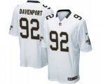New Orleans Saints #92 Marcus Davenport Game White Football Jersey