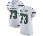 New York Jets #73 Joe Klecko Elite White Football Jersey