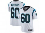 Carolina Panthers #60 Daryl Williams White Vapor Untouchable Limited Player NFL Jersey