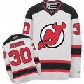 New Jersey Devils #30 Martin Brodeur Authentic White Away NHL Jersey