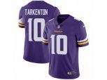 Minnesota Vikings #10 Fran Tarkenton Vapor Untouchable Limited Purple Team Color NFL Jersey