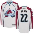 Colorado Avalanche #22 Colin Wilson Authentic White Away NHL Jersey