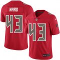 Tampa Bay Buccaneers #43 T.J. Ward Limited Red Rush Vapor Untouchable NFL Jersey
