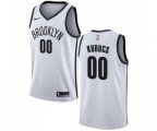 Brooklyn Nets #00 Rodions Kurucs Swingman White Basketball Jersey - Association Edition