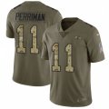 Baltimore Ravens #11 Breshad Perriman Limited Olive Camo Salute to Service NFL Jersey