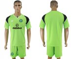 2017-18 Celtic FC Green Goalkeeper Soccer Jersey