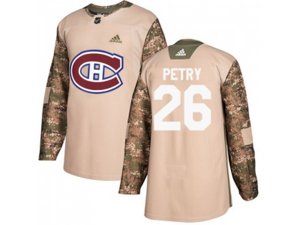 Montreal Canadiens #26 Jeff Petry Camo Authentic Veterans Day Stitched NHL Jersey