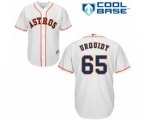 Houston Astros Jose Urquidy Replica White Home Cool Base Baseball Player Jersey