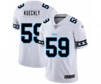 Carolina Panthers #59 Luke Kuechly White Team Logo Fashion Limited Football Jersey