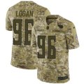 Tennessee Titans #96 Bennie Logan Limited Camo 2018 Salute to Service NFL Jersey